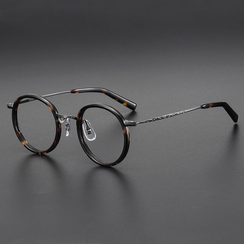 纯钛小框全框 镜片宽46 型号gms804