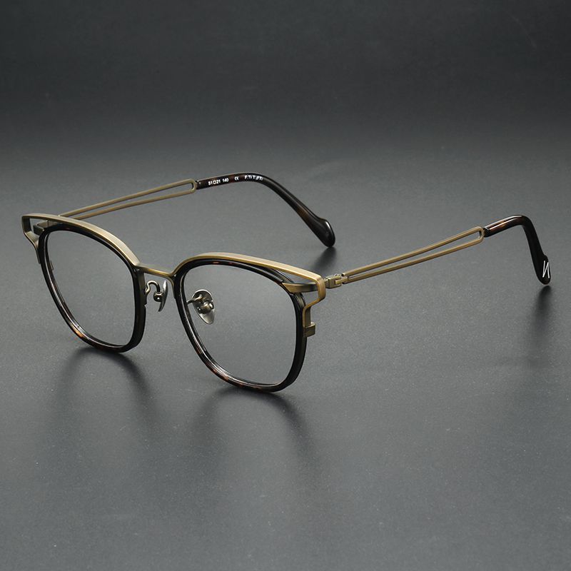 纯钛全框 镜片宽51 型号19-0060