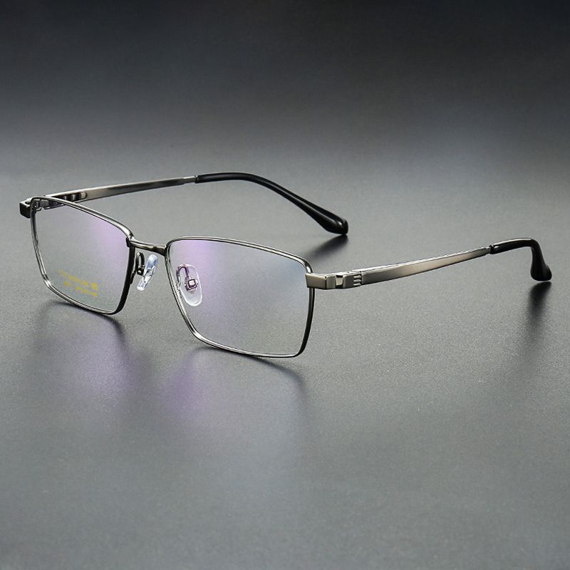 纯钛男款商务 镜片宽57 型号2911
