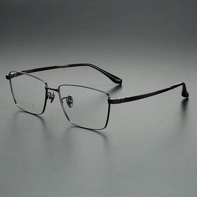 纯钛男款商务 镜片宽58 型号2936