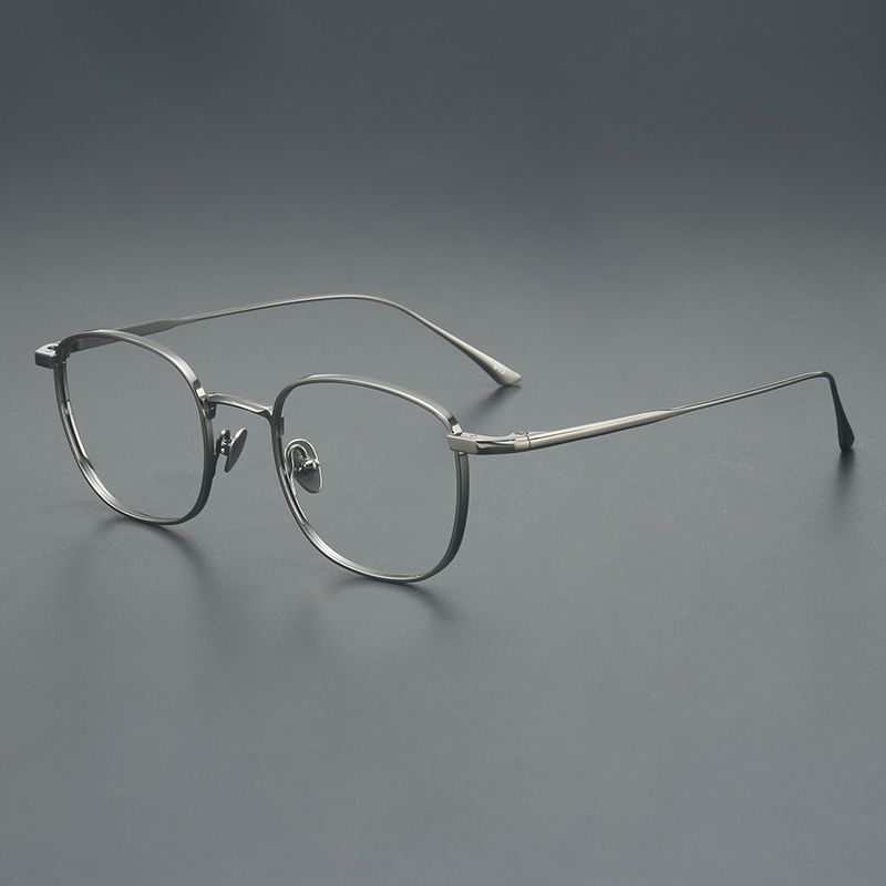 纯钛方框 镜片宽49 型号NEWS