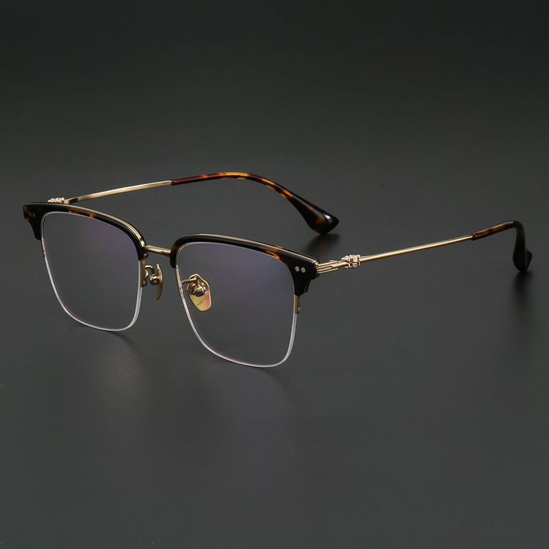 纯钛男女同款眉毛架 镜片宽53