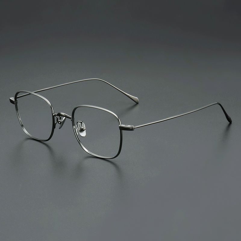 纯钛超轻小框 镜片宽45 型号199