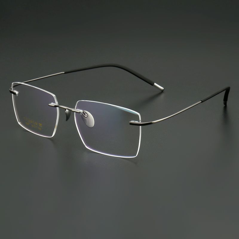 纯钛无框 镜片宽55 型号3240