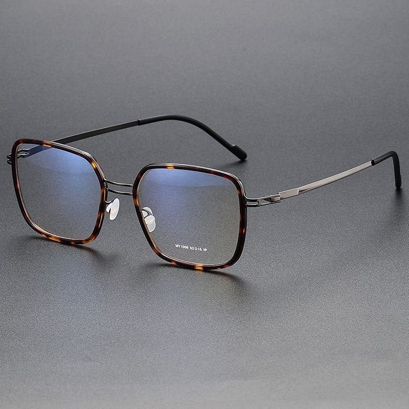 超轻薄钢+板材 镜片宽52 型号1006