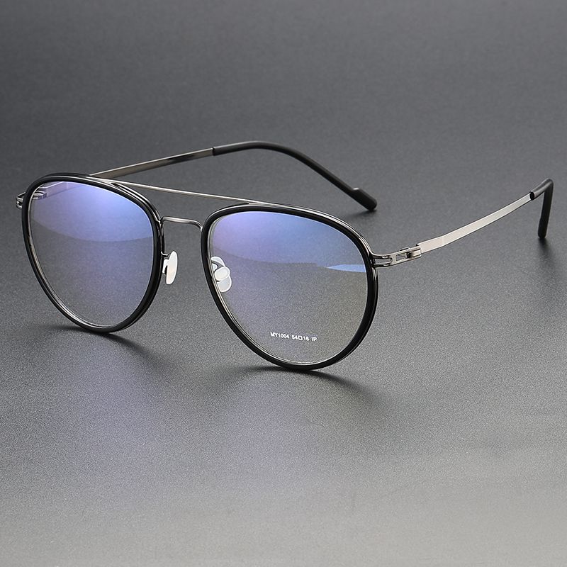 超轻薄钢+板材 镜片宽54 型号1004