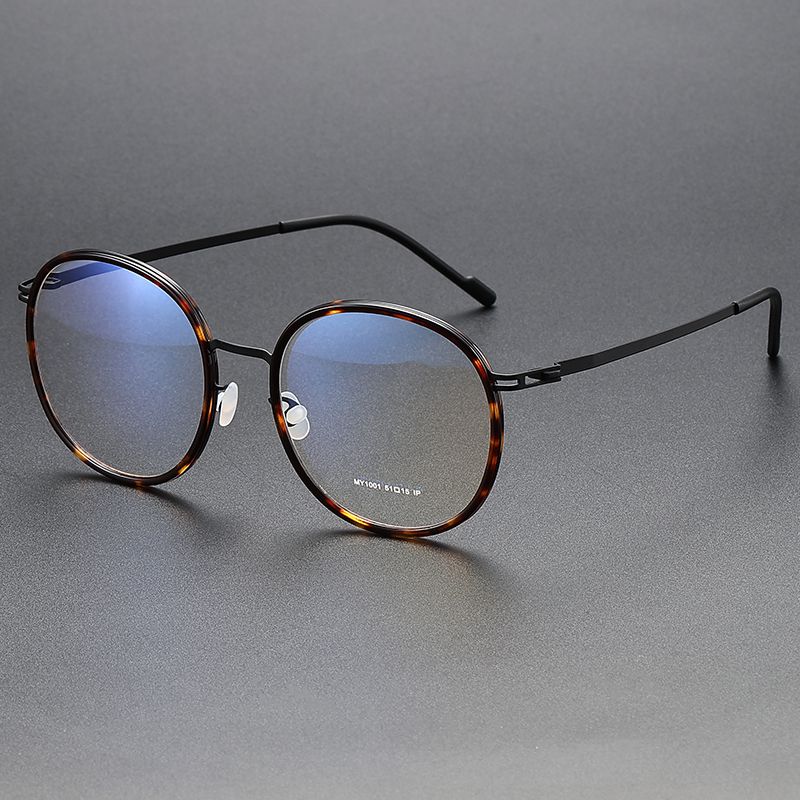 超轻薄钢+板材 镜片宽51 型号1001