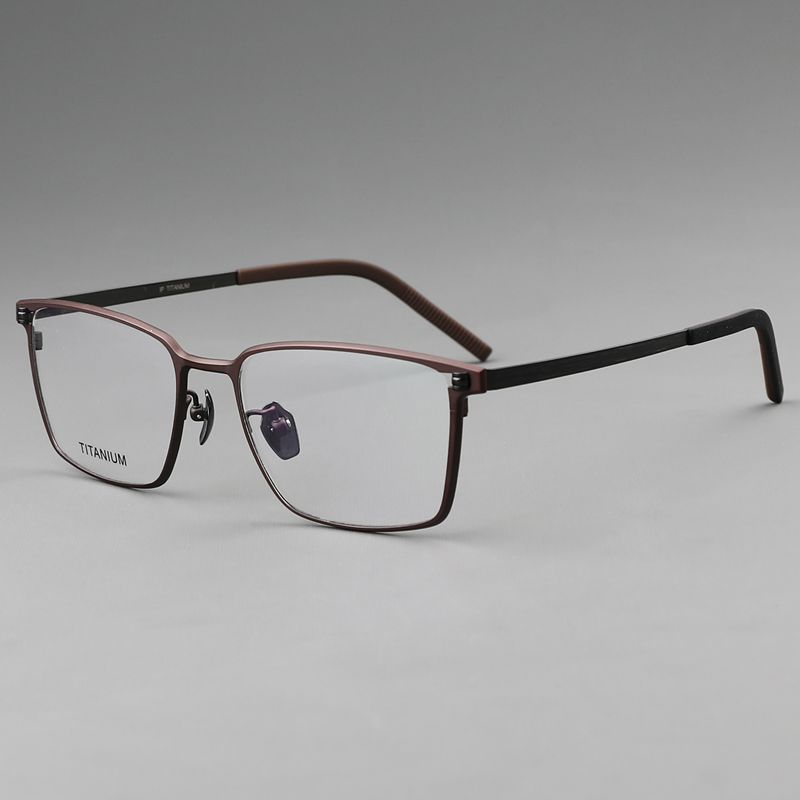 纯钛无螺丝 镜片宽51 型号8103