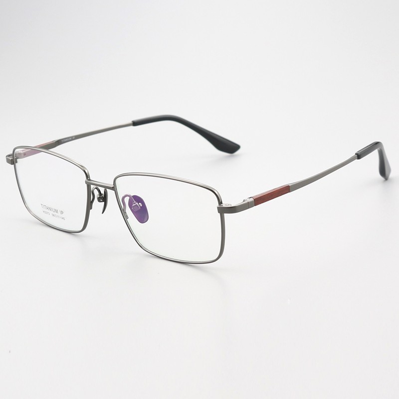 紫檀+纯钛商务 镜片宽56 型号2373