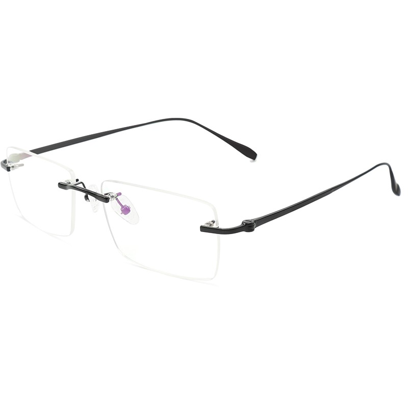 纯钛无框 镜片宽56 型号61631