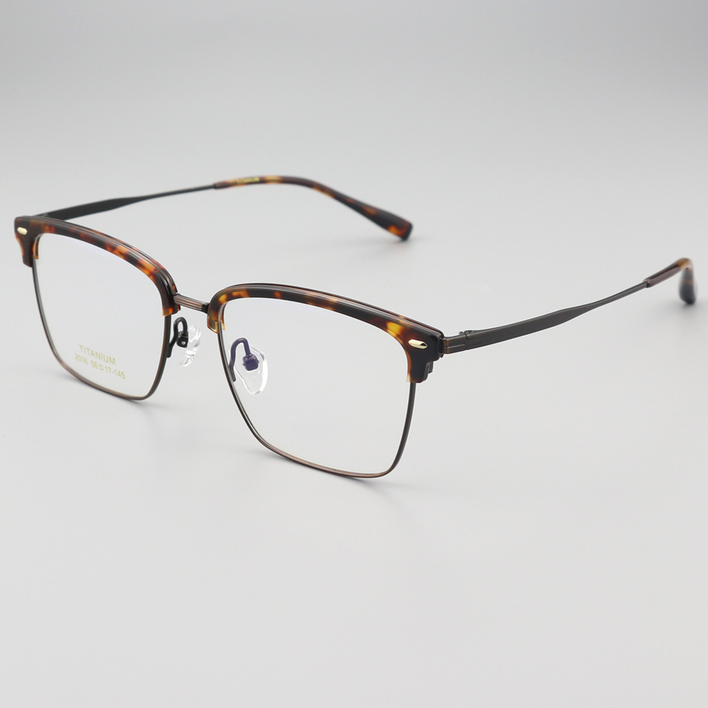 纯钛眉毛架 镜片宽56 型号2016