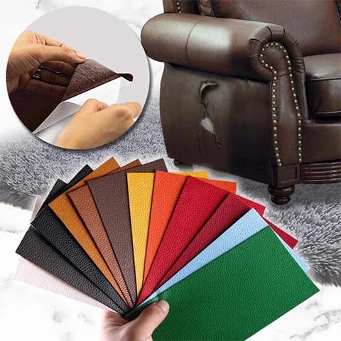 🔥Last Day Promotion 80% OFF🔥-Self Adhesive Leather Patch Cuttable Sofa Repairing