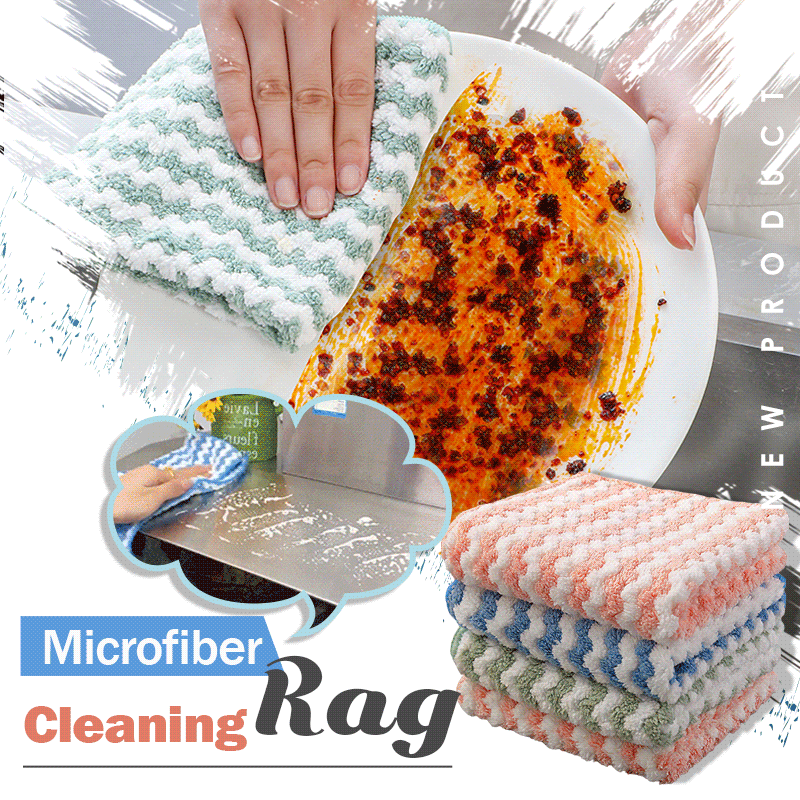 (🔥LAST DAY PROMOTION - SAVE 49% OFF)Cleaning Rag👍Buy 10 Get 10 Free(20 pcs)+Free Shipping