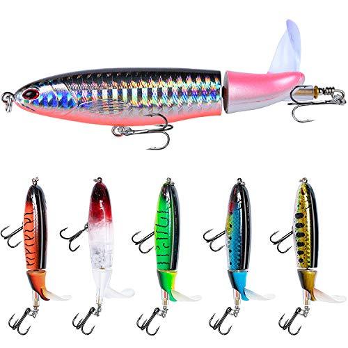 🎁Semi-Annual Sale-50% OFF🐠Rotating Spins Tail lure And Bionic Swimming Lure
