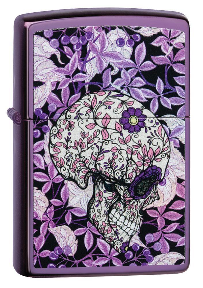 Floral Hidden Skull Design