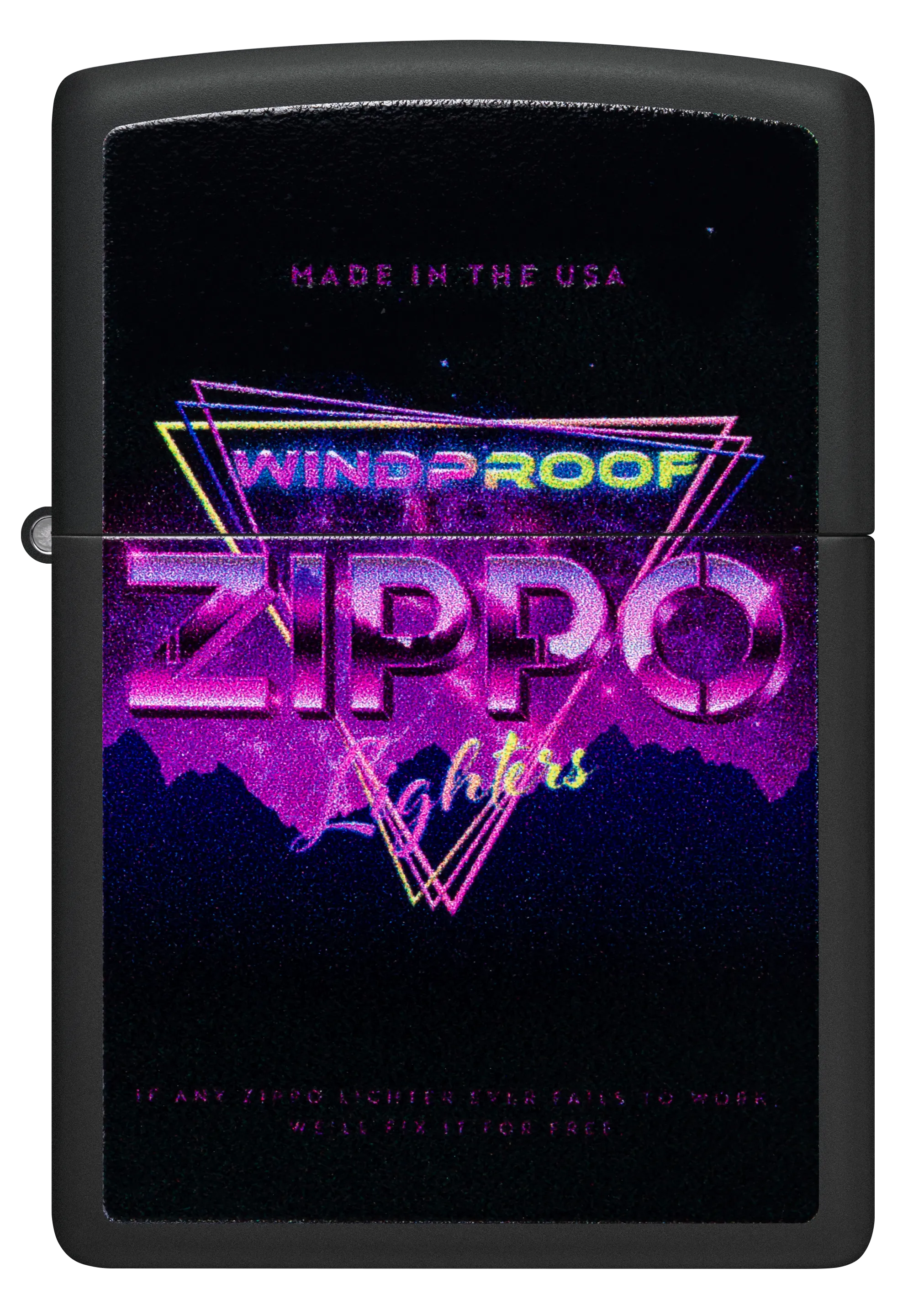 Neon Zippo Design