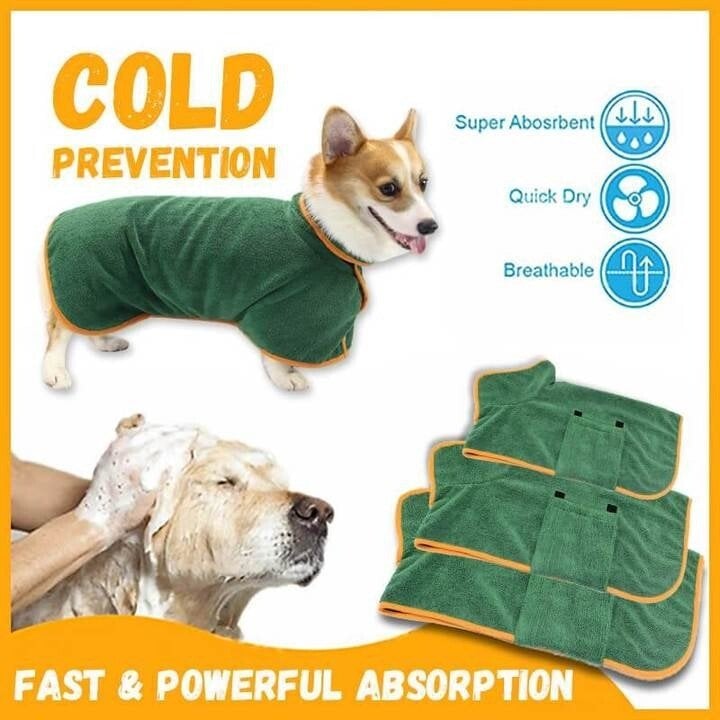 Christmas Sale 50% OFF-Super absorbent pet bathrobe (Free Shipping Over Two Piece)