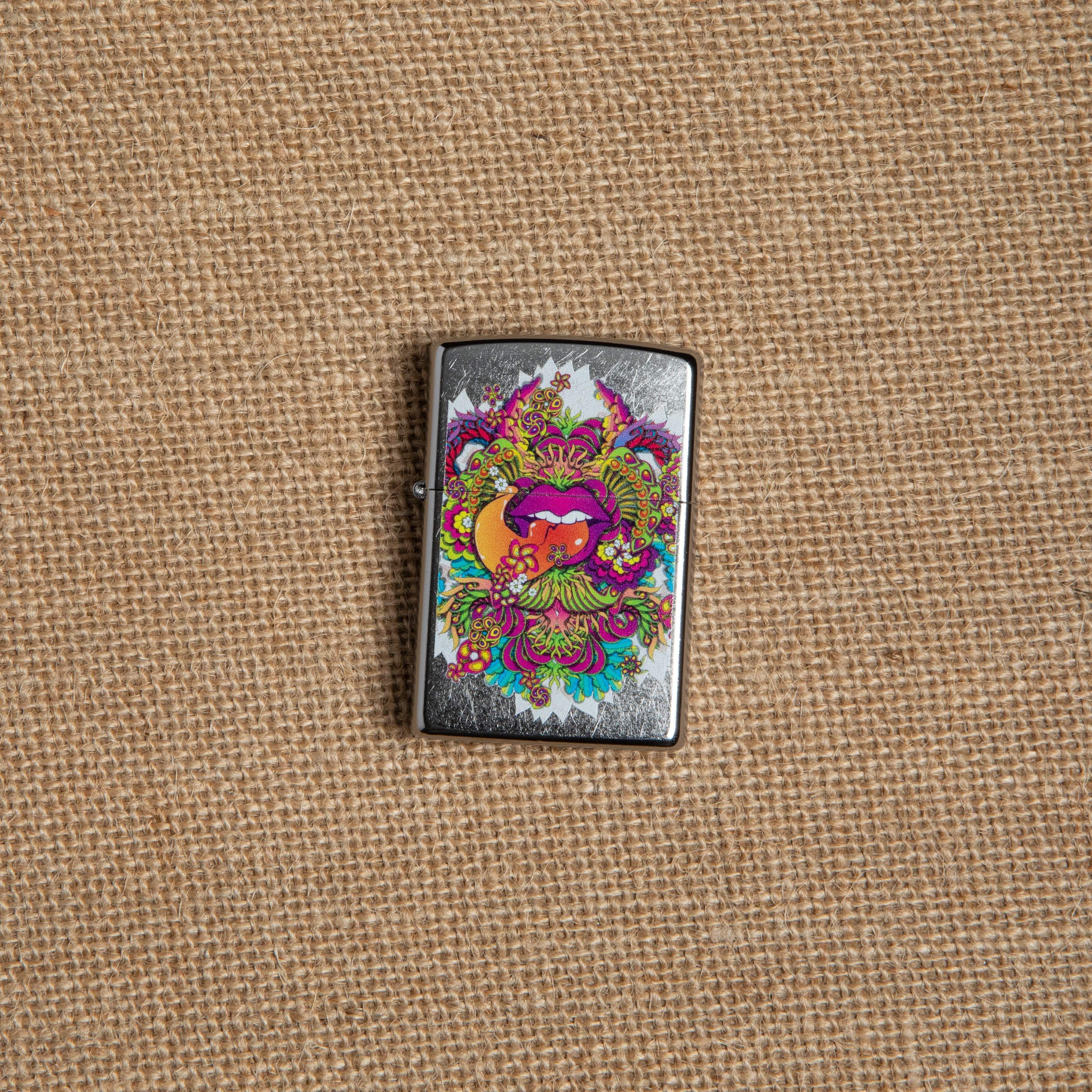 Psychedelic Lip Design