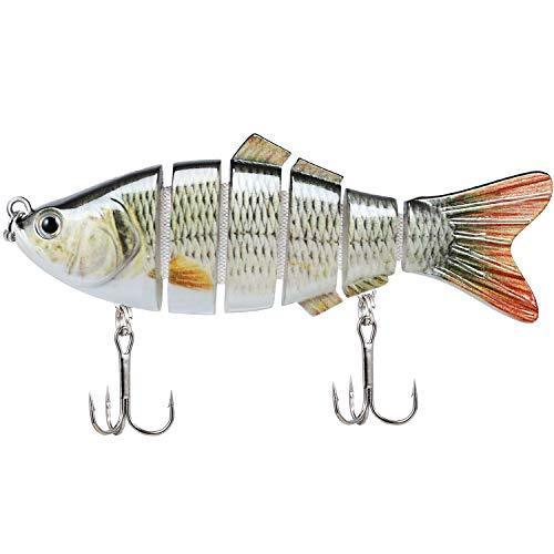 🎁Semi-Annual Sale-50% OFF🐠Rotating Spins Tail lure And Bionic Swimming Lure