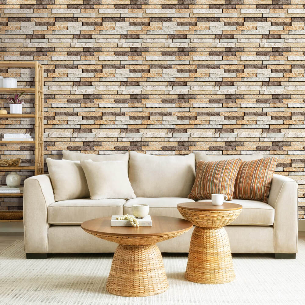 🎉BFCM Sale - 30% Off - 10Pcs 3D Peel and Stick Wall Tiles(12x12 inches)