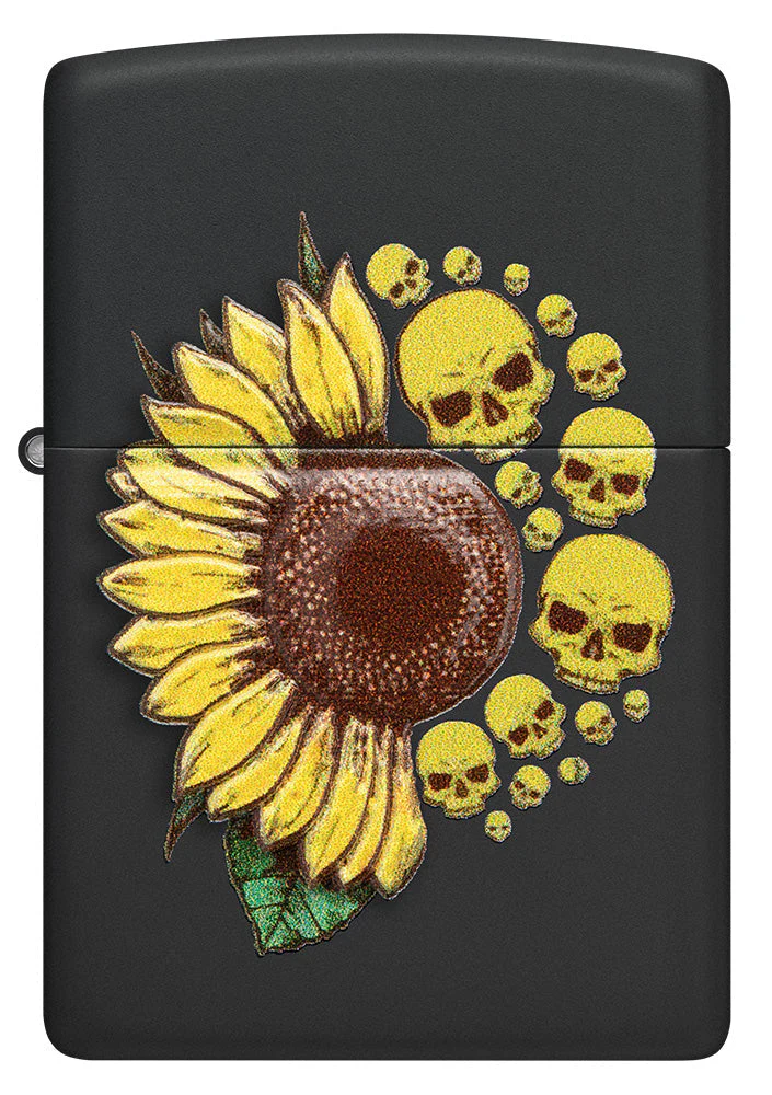 Sunflower Skulls Design