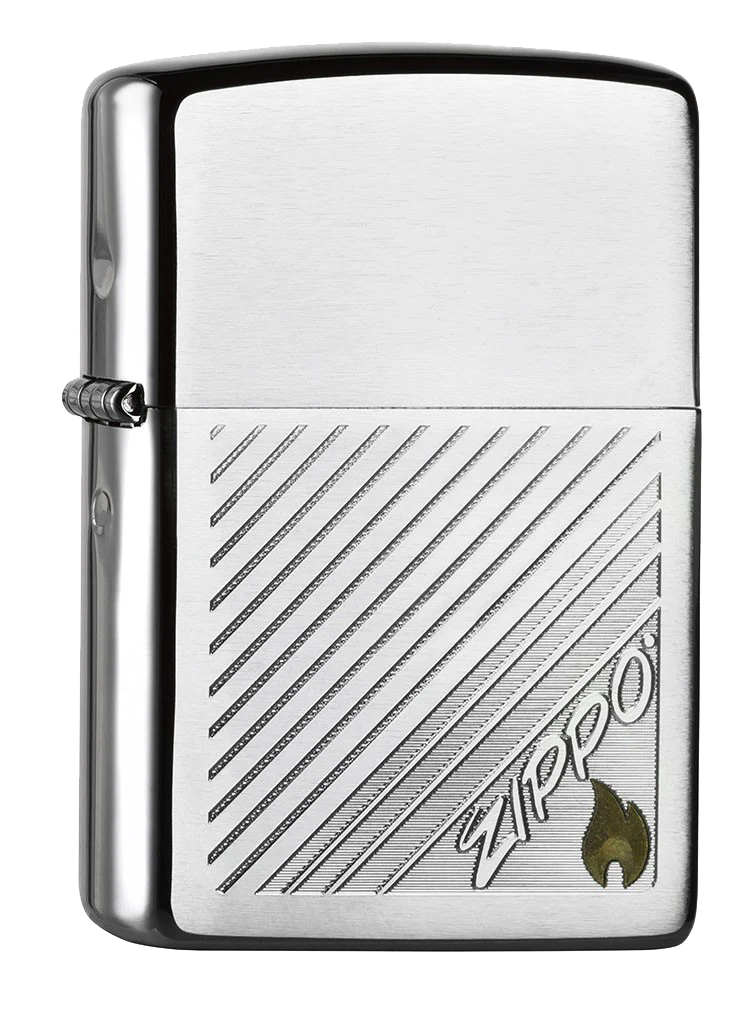 Zippo Laser Two tone