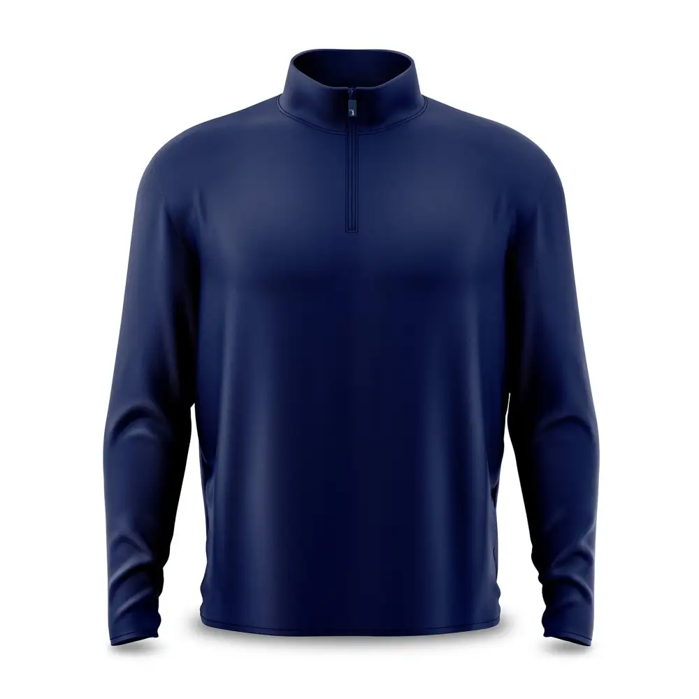 Solid Navy - Q-Zip