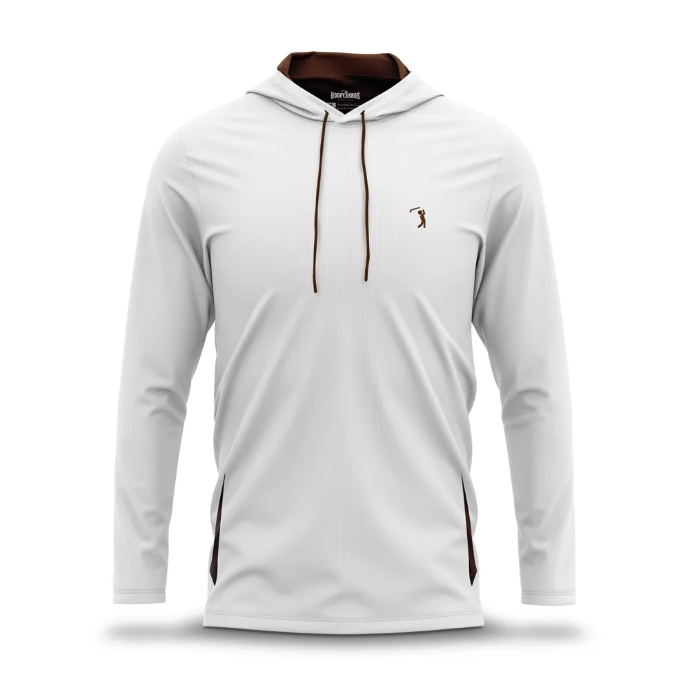 Cream/Brown - Hoodie