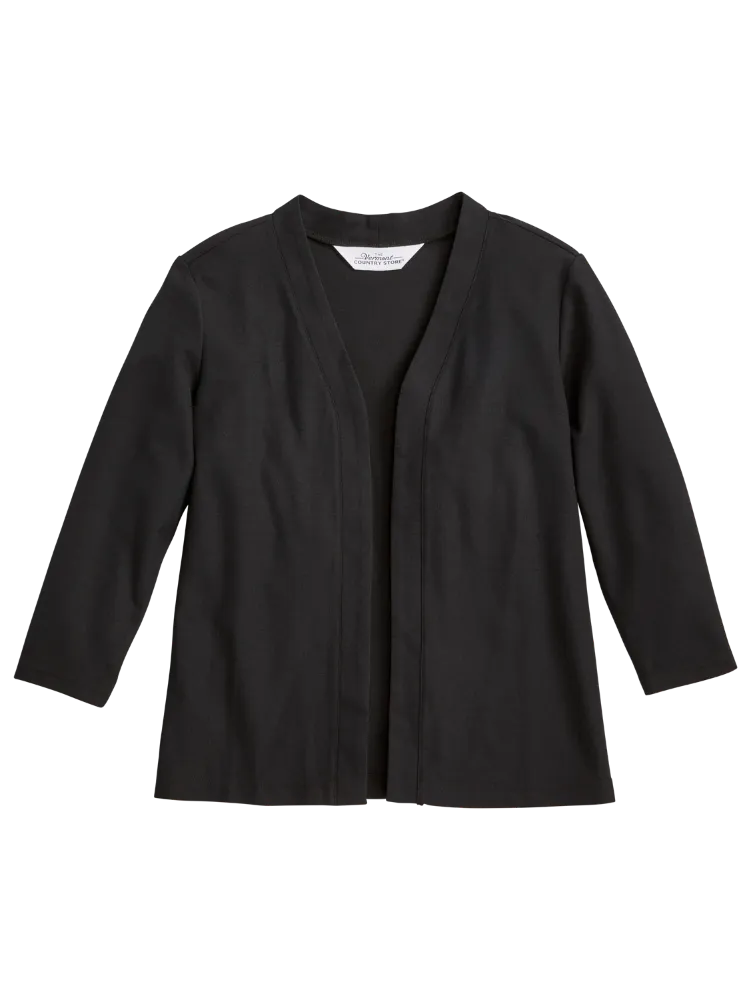 Women's Silky Knit Topper Cardigan
