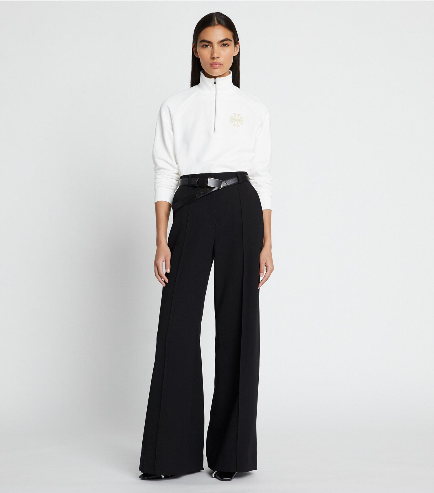 Heavy French Terry Half-Zip Sweatshirt