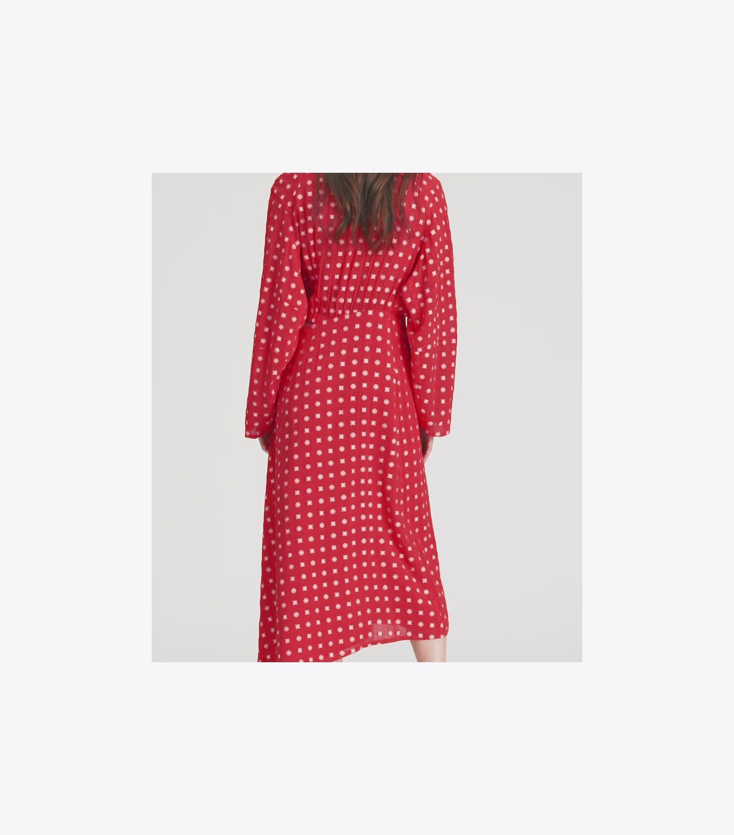 Jacquard Wrap Dress