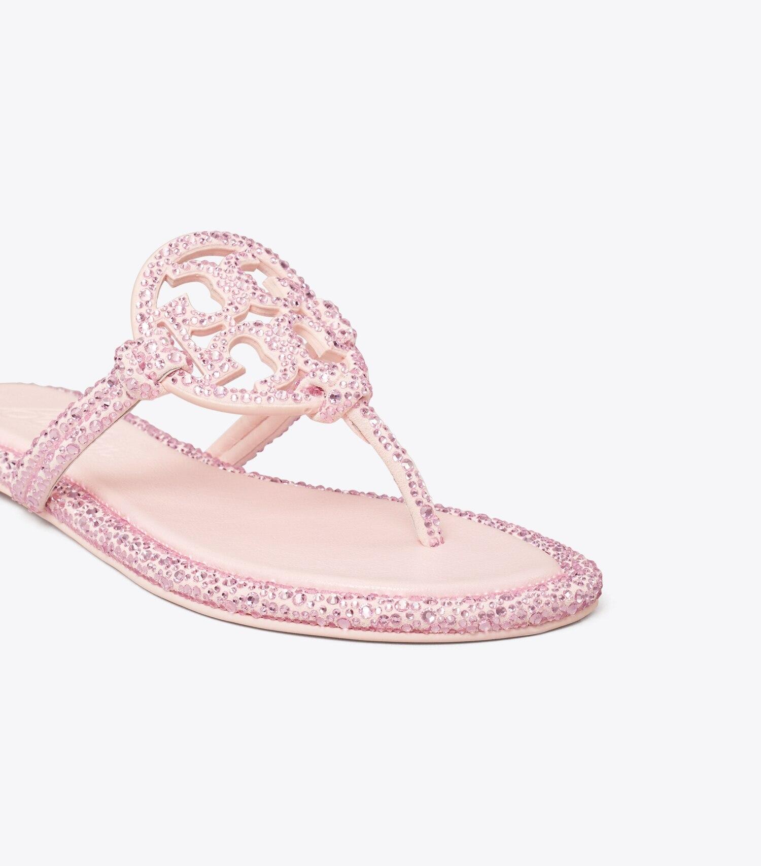 TB x BonBon Miller Knotted Crystal Sandal