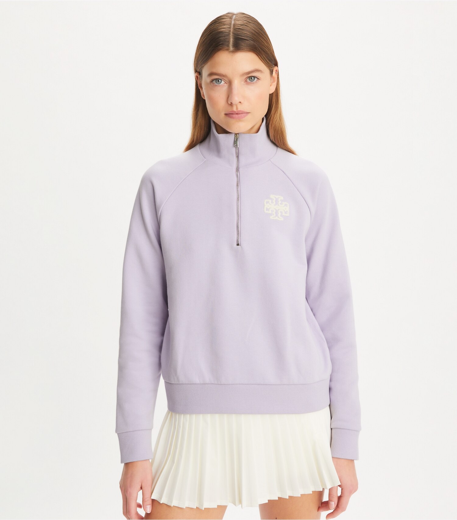 Heavy French Terry Half-Zip Sweatshirt