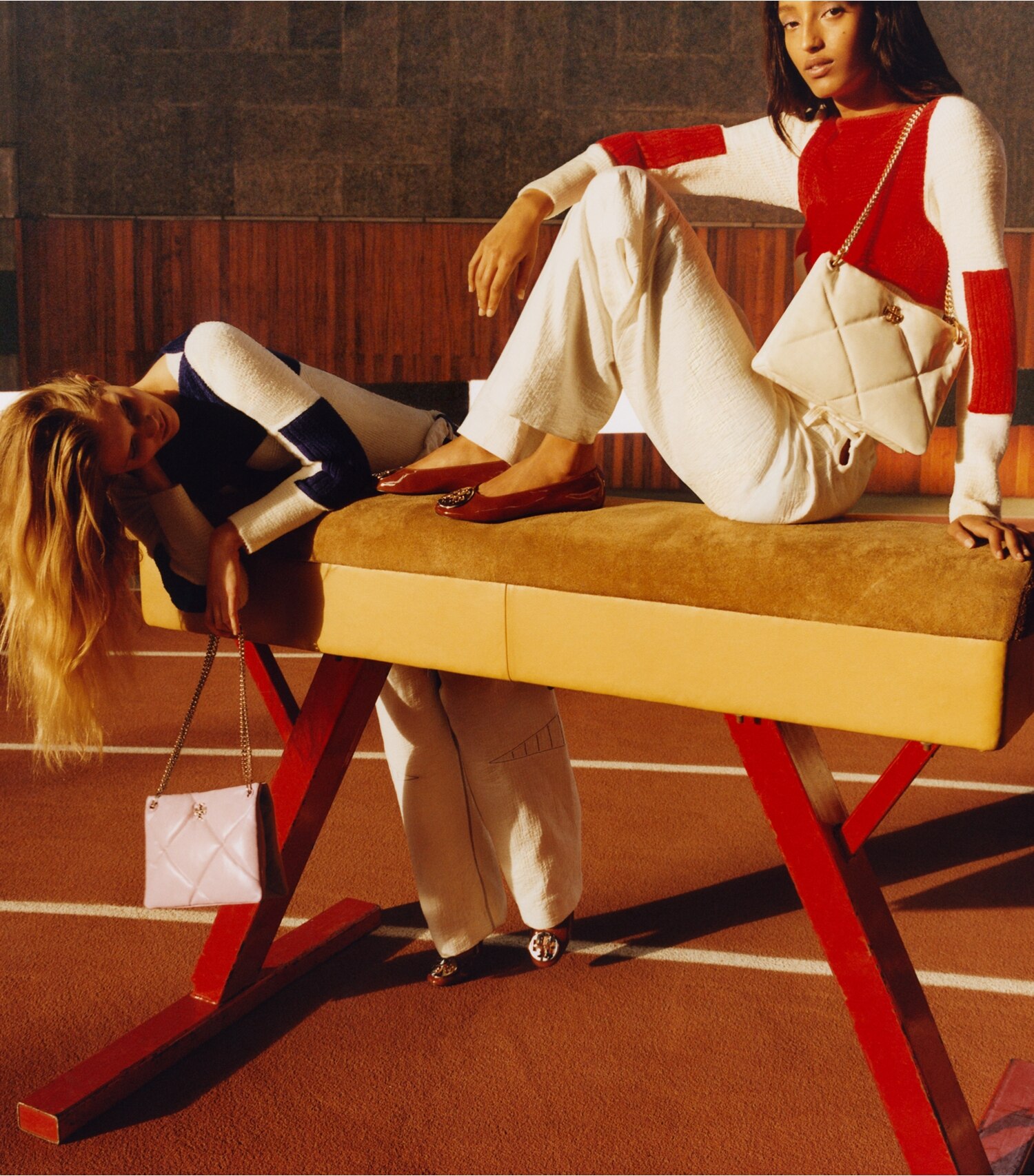 Wide-Leg Cotton Pants