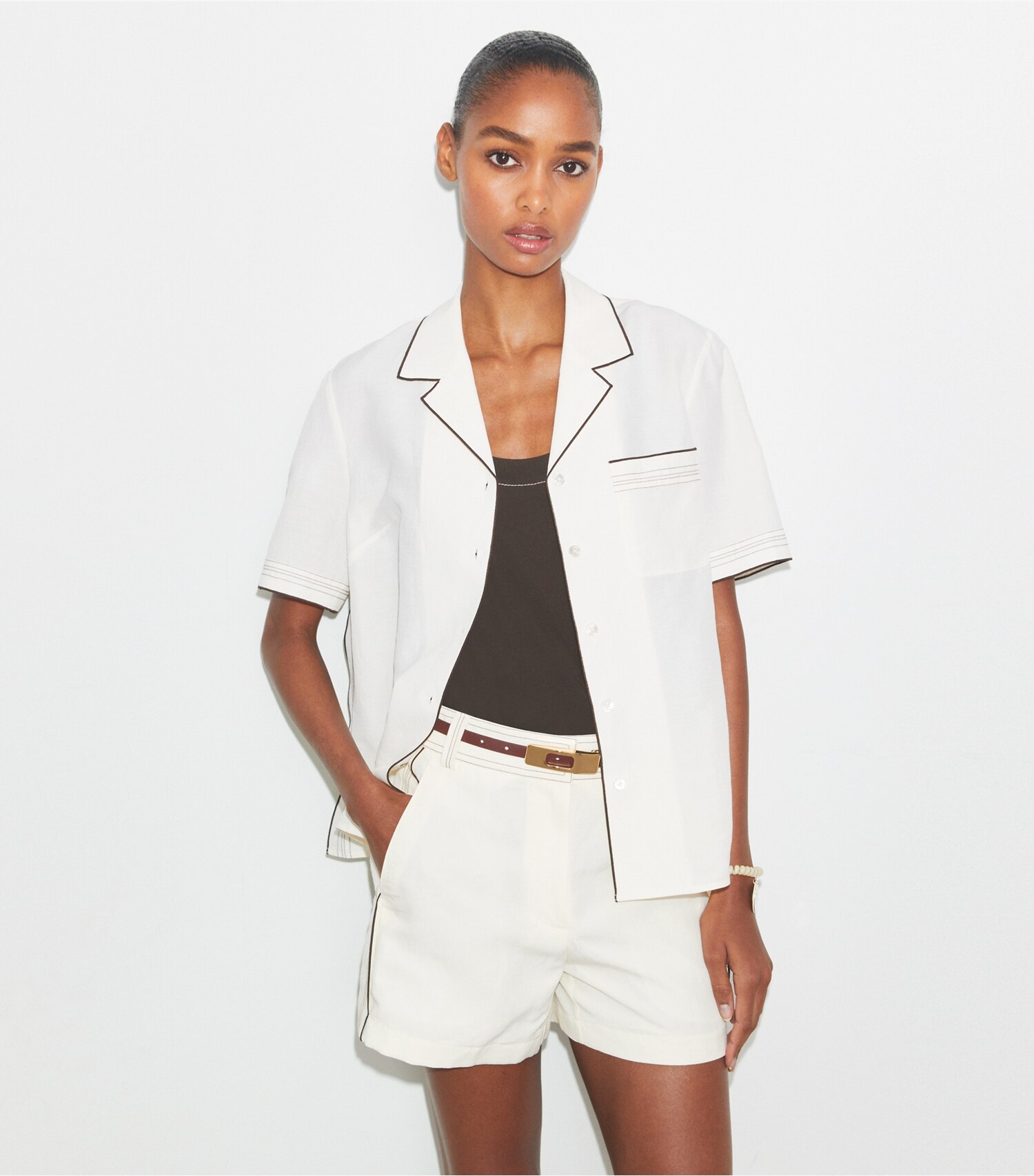 Linen Camp Shirt