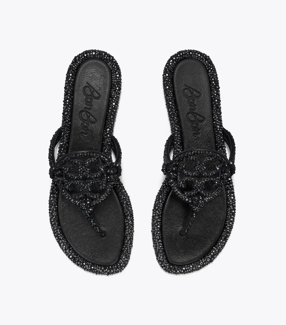 TB x BonBon Miller Knotted Crystal Sandal