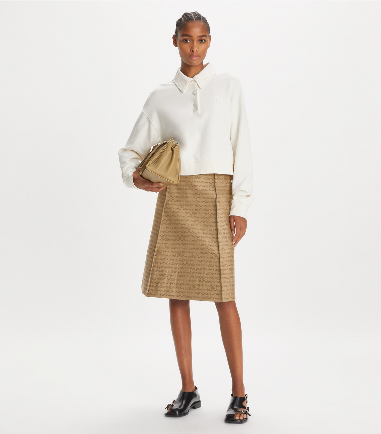 French Terry Logo Sweatshirt