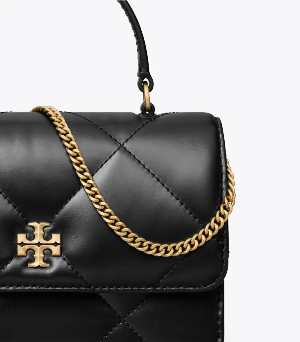 Mini Kira Diamond Quilt Top-Handle Crossbody