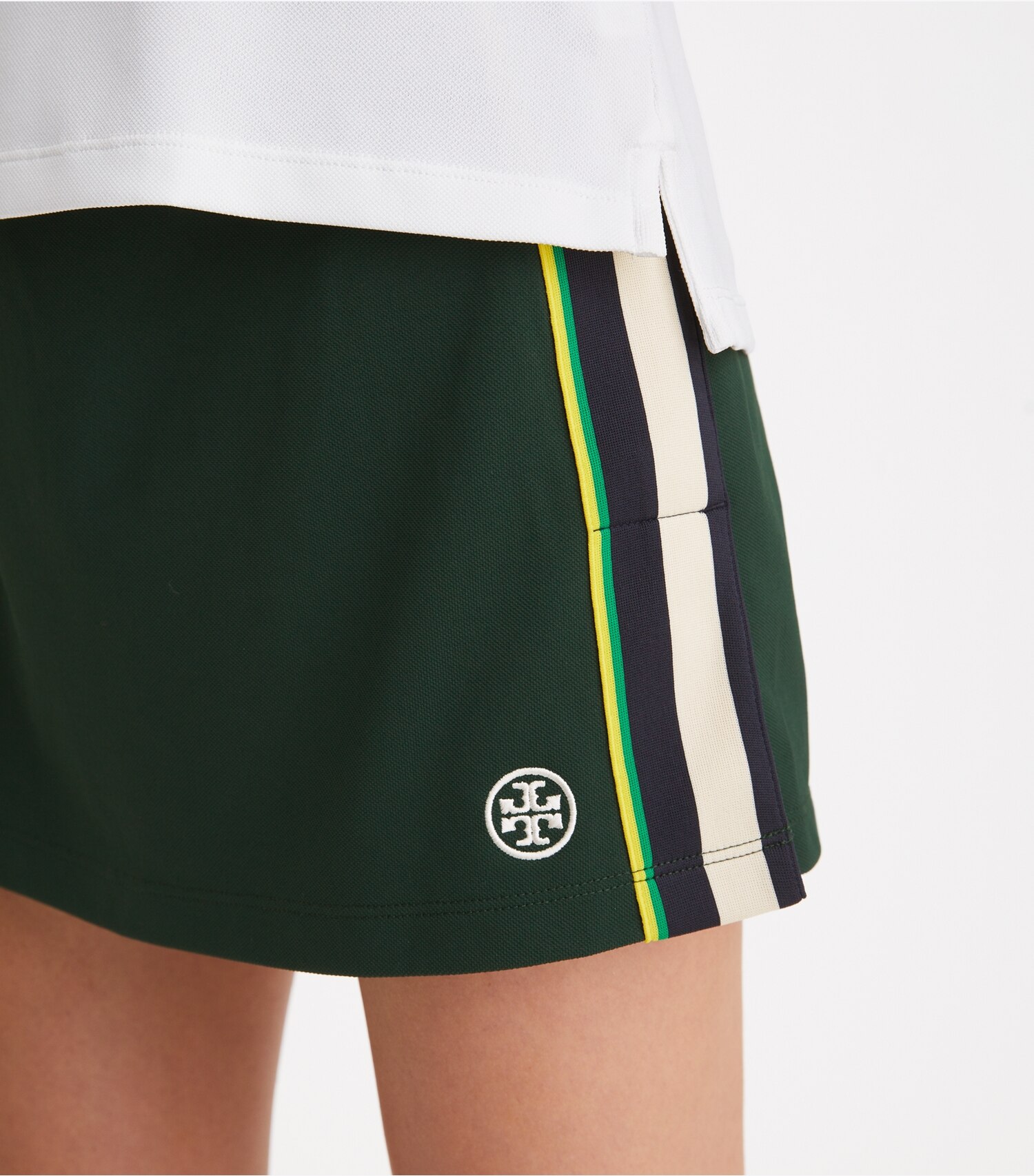 Tech Piqu�� Tennis Skirt