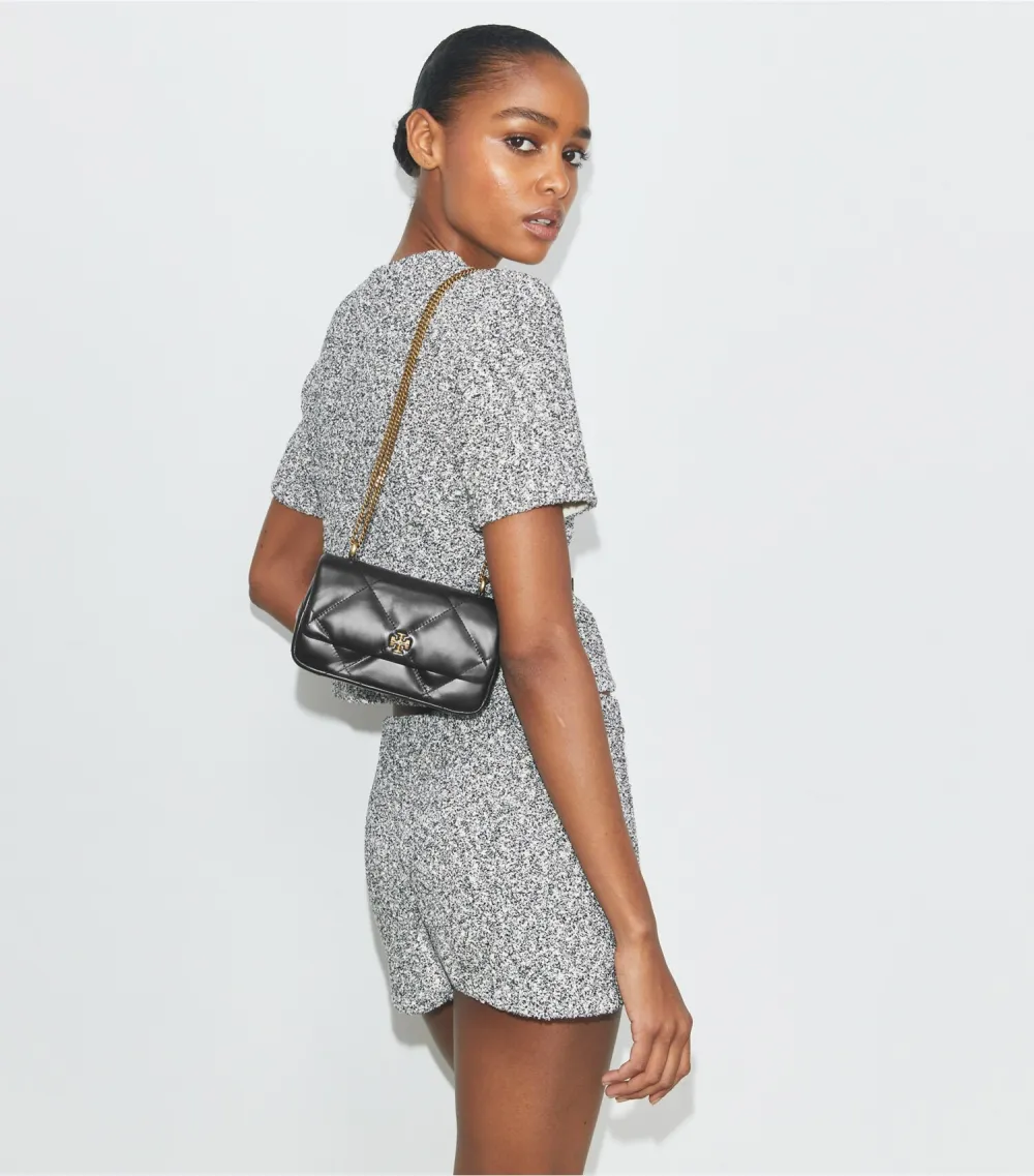 Mini Kira Diamond Quilt Flap Bag