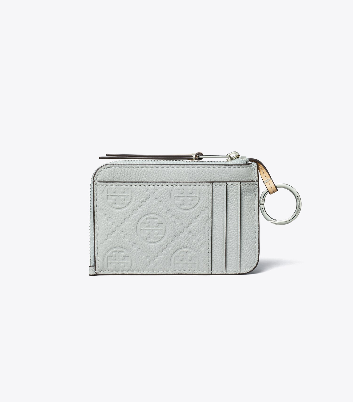 Pebble Envelope Zip Card Case