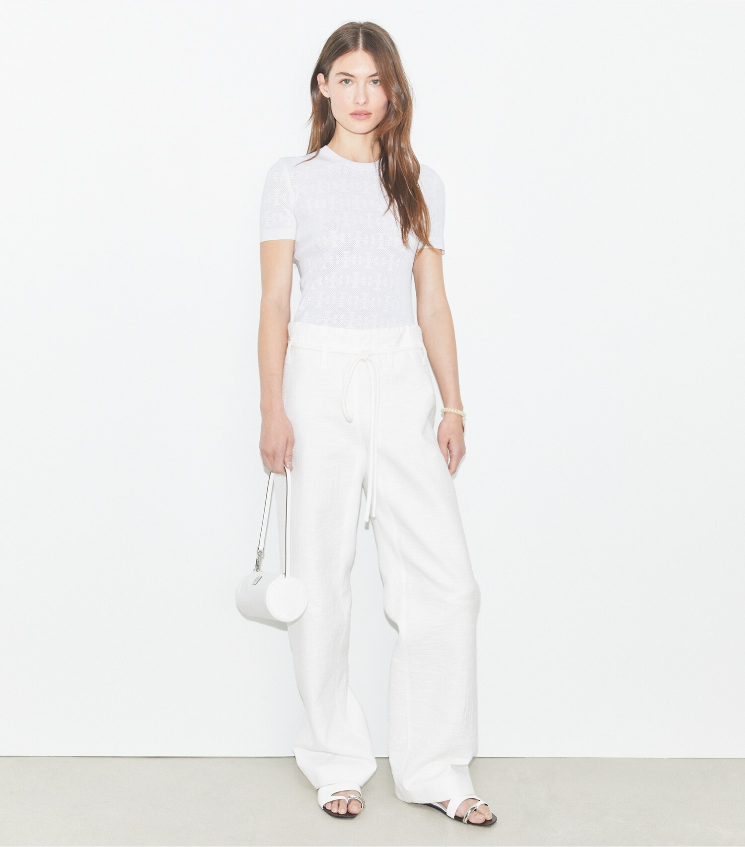 T Monogram Jacquard Sweater