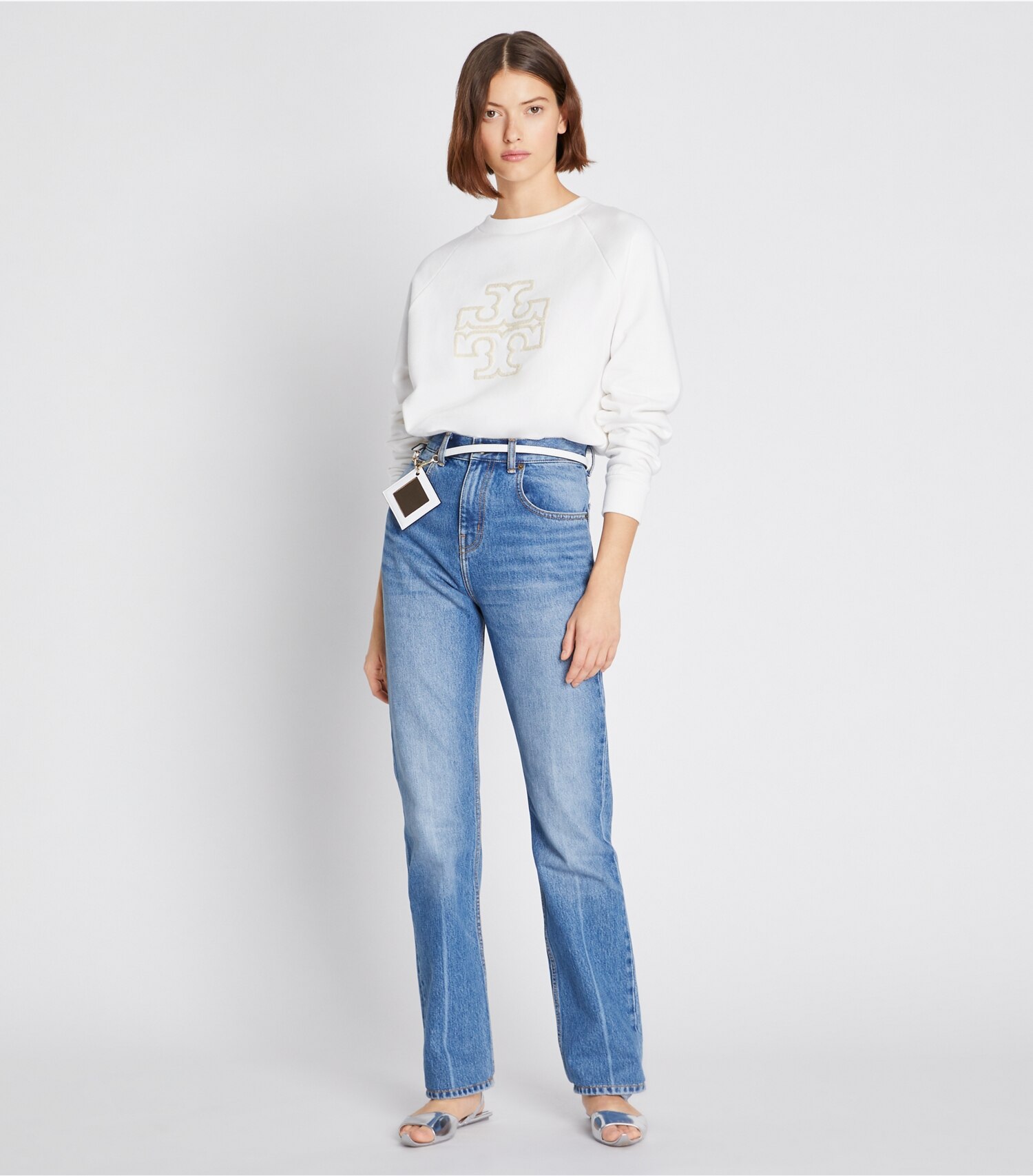 Heavy French Terry Logo Crewneck