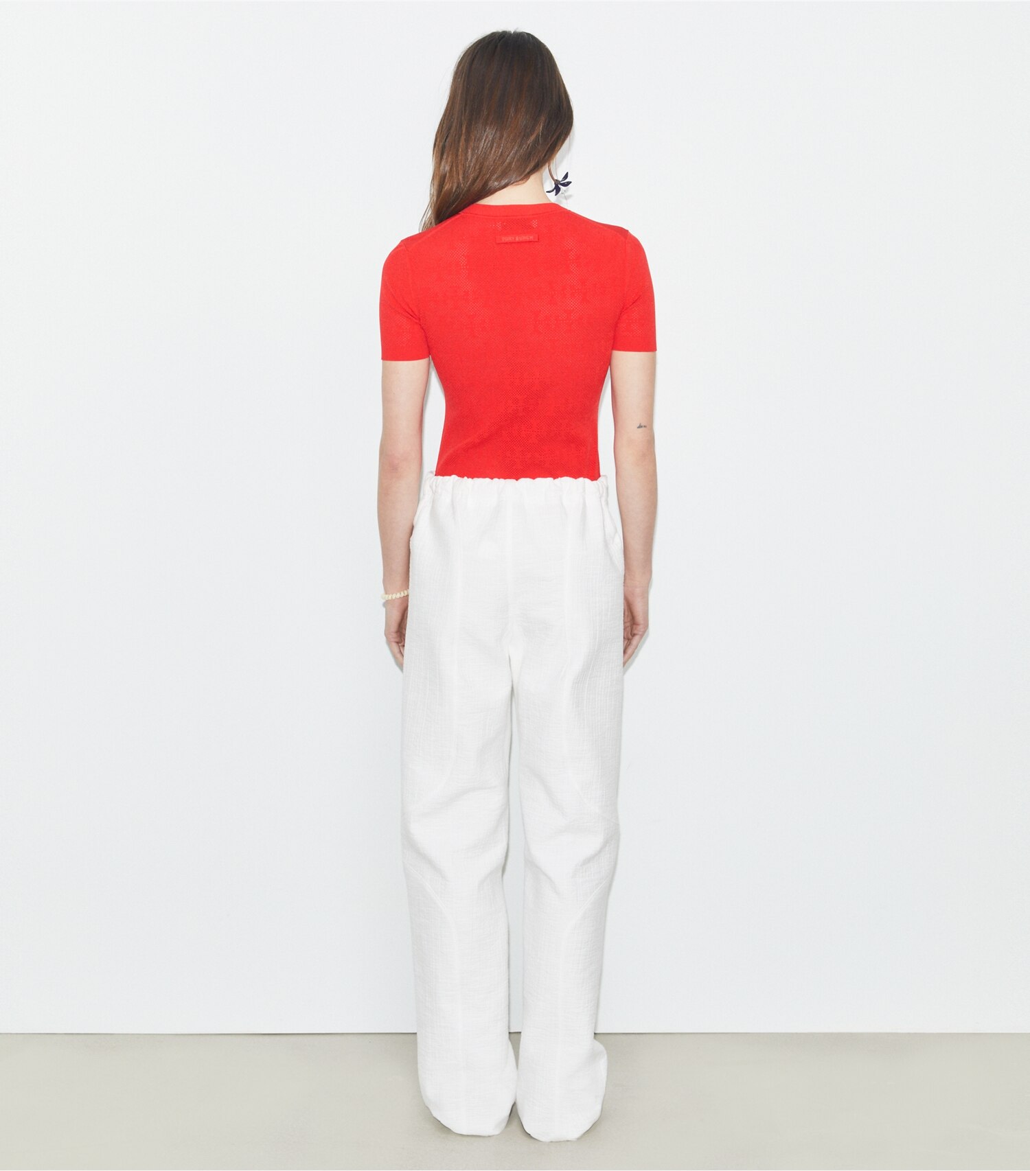 T Monogram Jacquard Sweater