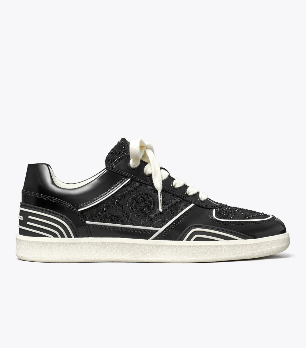 T Monogram Clover Court Sneaker
