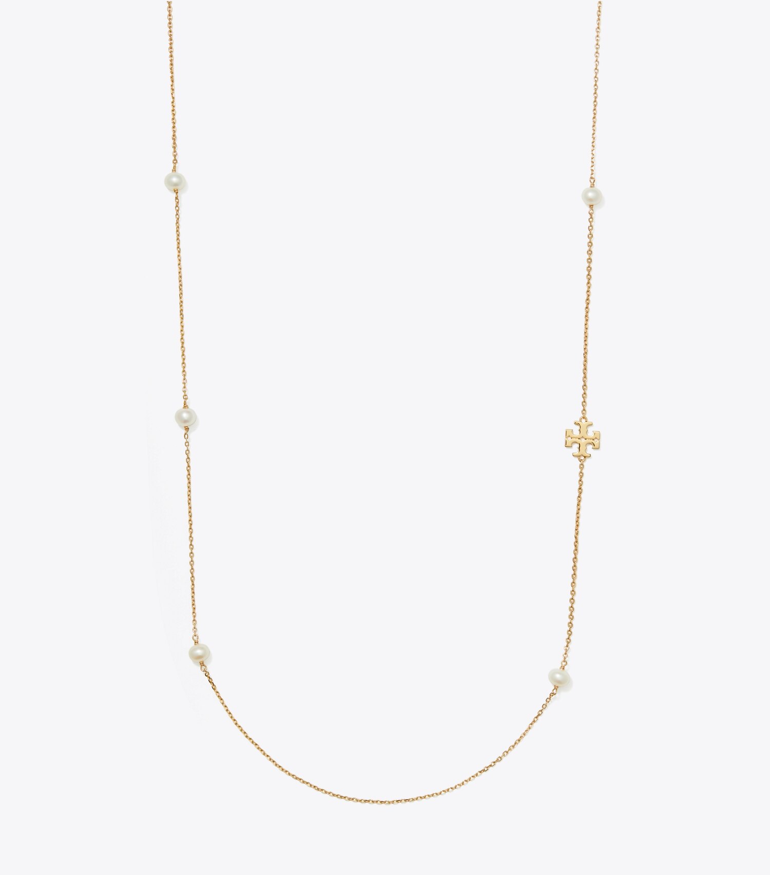 Long Kira Pearl Necklace