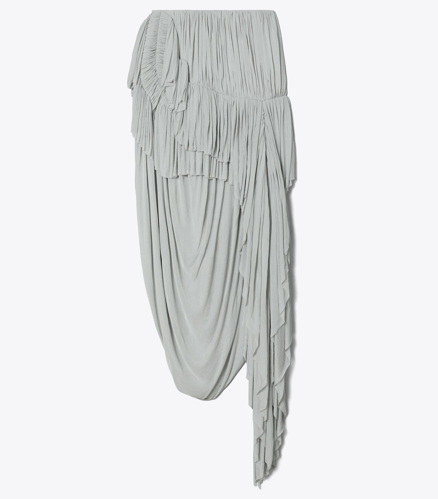 Draped Jersey Skirt