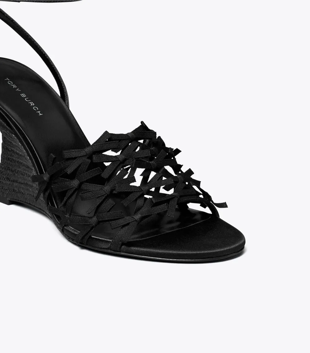 Mini Bow Espadrille Wedge