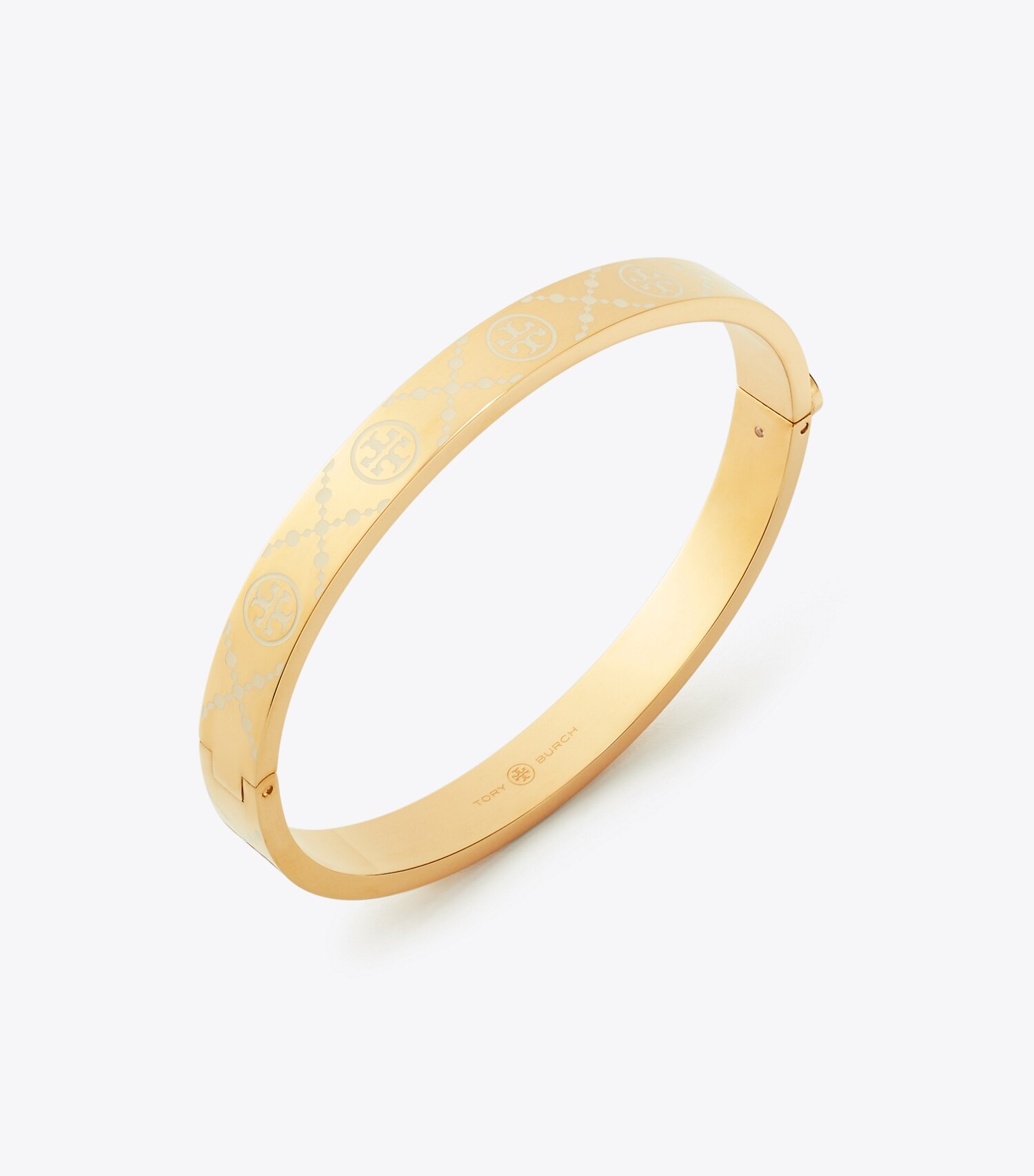 T Monogram Hinge Bracelet