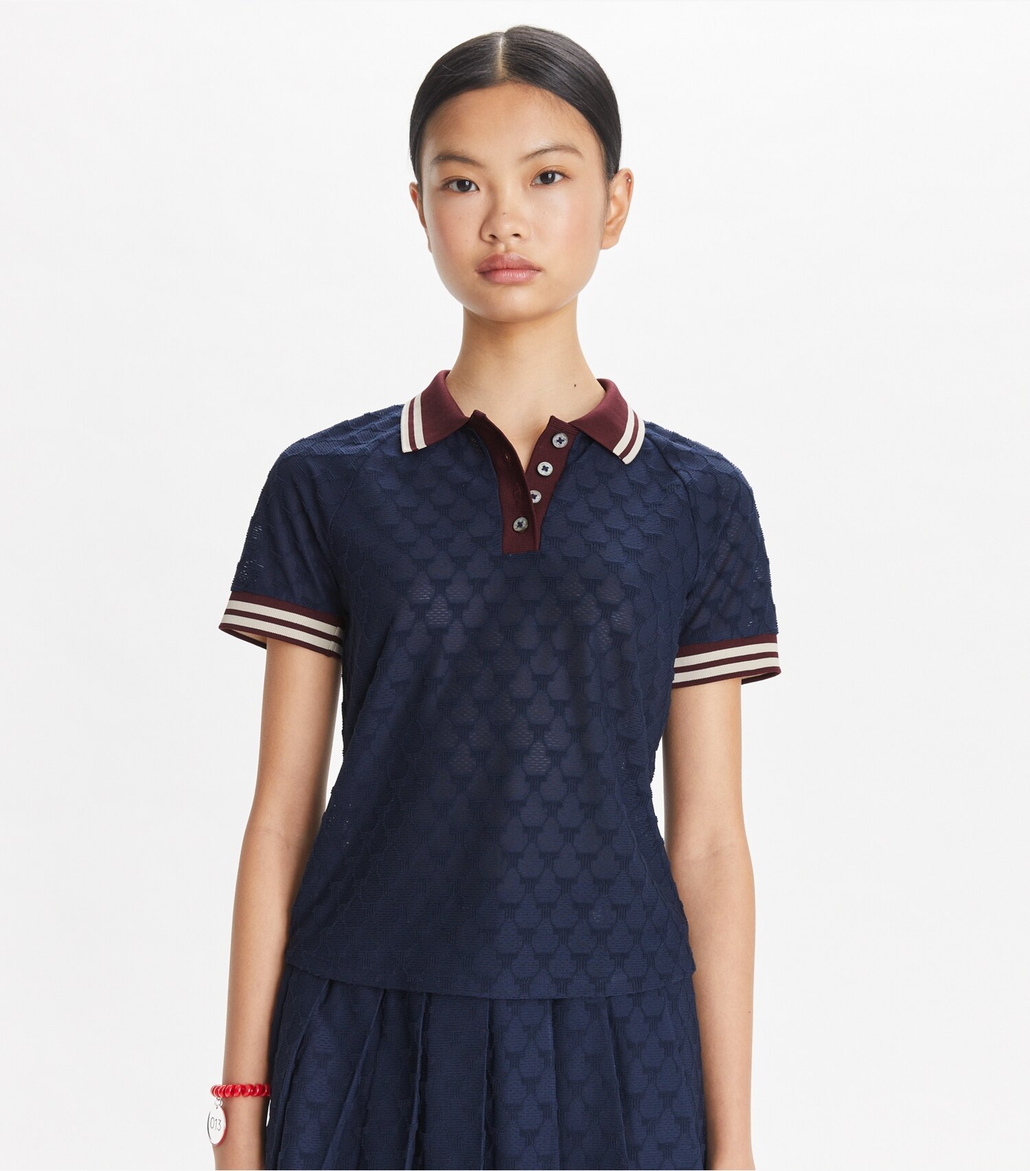 Terry Jacquard Polo